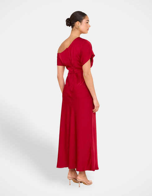 Kyler Asymmetric Neck Dress